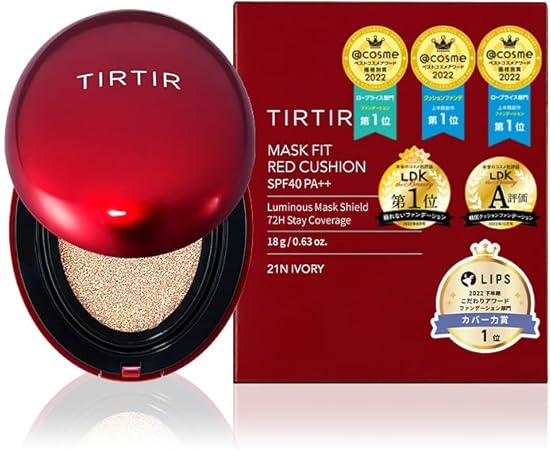 Amazon | [TIRTIR] Mask fit Cushion [ティルティル] マスクフィットクッション 本体 18g RED CUSHION 21N | TIRTIR | リキッドファンデーション 通販