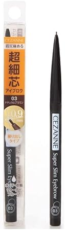 Amazon | セザンヌ 超細芯アイブロウ 03 ナチュラルブラウン 0.02g 繰り出しタイプ 自然な茶色 グラム (x 1) | セザンヌ | アイブロウ 通販