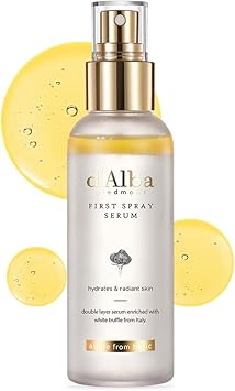 Amazon | ダルバ(d’Alba) ホワイトトリュフ ファースト スプレーセラム 100ml ミスト化粧水 保湿ミスト 保湿 セラム 弾力 毛穴 化粧水 ミスト スプレー 乾燥肌 ヴィーガン | d’alba Piedmont | 保湿ミスト・スプレー 通販