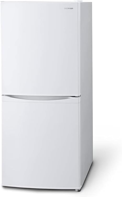 Amazon.co.jp: アイリスオーヤマ 冷蔵庫 142L ホワイト 幅50cm IRSD-14A-W 2ドア 右開き 直冷式 BIG冷凍室 新生活 一人暮らし : ホーム＆キッチン