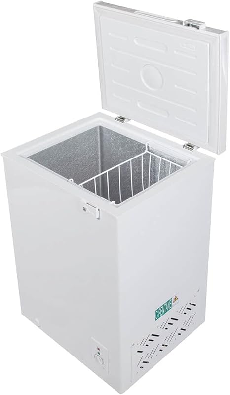 Amazon.co.jp: MAXZEN 冷凍庫 家庭用 小型 99L ノンフロン チェストフリーザー 上開き フリーザー ストッカー 冷凍 スリム 氷 食材 食品 食糧 冷凍食品 ストック ホワイト JF100ML01WH マクスゼン : 大型家電