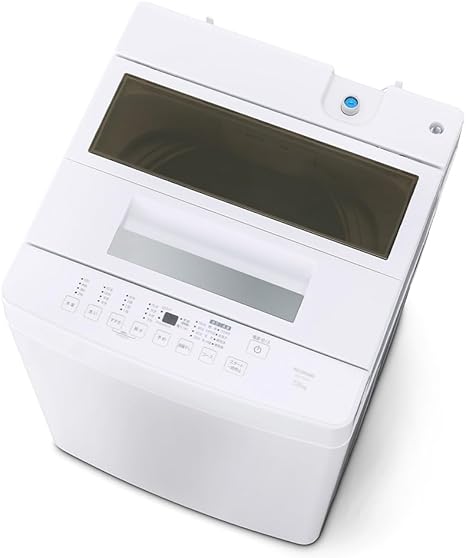 Amazon.co.jp: アイリスオーヤマ 洗濯機 7.0kg ホワイト ITW-70A01-W ガチ落ち大水流洗浄 部屋干しモード 新生活 一人暮らし : ホーム＆キッチン