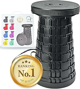 Amazon.co.jp: 【収納クッション付き】Panus 折りたたみ椅子 アウトドアチェア 伸縮式 キャンプ椅子 折り畳み式 キャンプスツール 軽量 コンパクト 持ち運び便利 耐荷重250KG 一秒開閉でき 高さ調整可能 釣り 旅行 バーベキュー 行列待ち アウトドアスポーツ 収納バッグ付き (ブラック) : スポーツ＆アウトドア