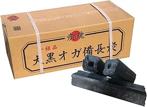 Amazon | オガ炭 オガ備長炭 10kg 一級品 長時間燃焼 | 炭魂 | 炭・薪