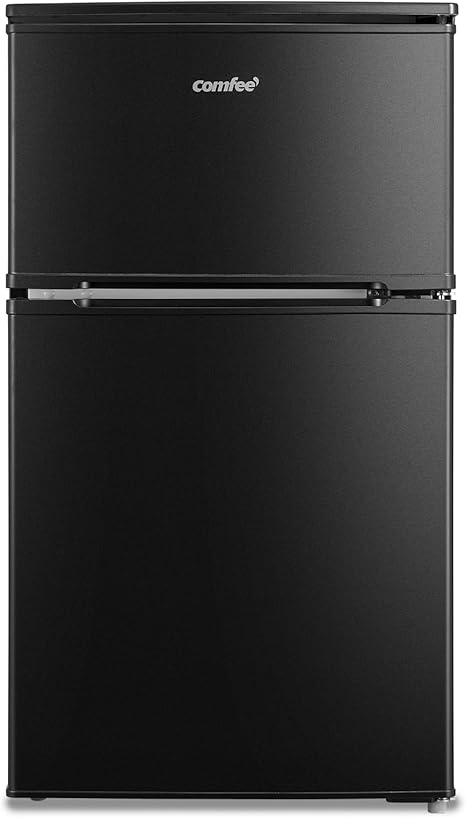 Amazon.co.jp: コンフィー(COMFEE’) COMFEE’ 冷蔵庫 90L 2ドア 右開き ブラック RCT90BL(E) 耐熱天板 : 大型家電