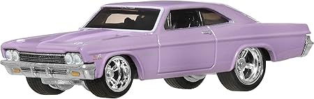 Amazon.co.jp: ホットウィール(Hot Wheels) ワイルド・スピード 1966 シェビー インパラ 乗り物おもちゃ ミニカー 3歳から パープル JBL95 : おもちゃ