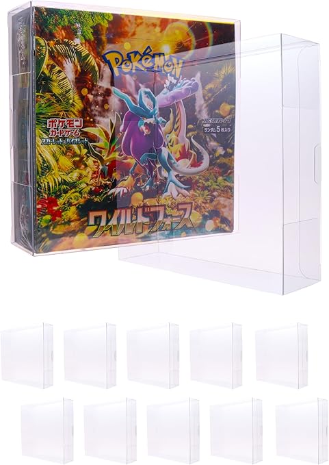 Amazon | 【日本国内製造】 ポケモンカード BOX ローダー 耐衝撃性 UVカット ハードタイプ Xrypto 10枚セット レギュラーVer.4横入れタイプ | トレカ 通販