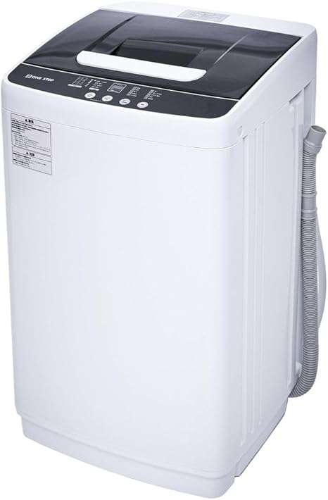 Amazon | 【日本企業】【ほぐし機能搭載】 ONE STEP 洗濯機 一人暮らし用 コンパクト 小型 縦型 タイマー機能付き 予約機能 おいそぎ スピードコース すすぎ スリム 時間短縮モード 風乾燥 強力洗浄 (5.5kg 回収サービス無し) | OneStep(ワンステップ) | 洗濯機 通販