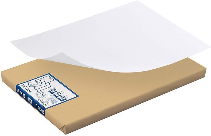Amazon | キョクトウ 画用紙 厚口 八ツ切り 100枚 KE1258 | 画用紙 | ホビー