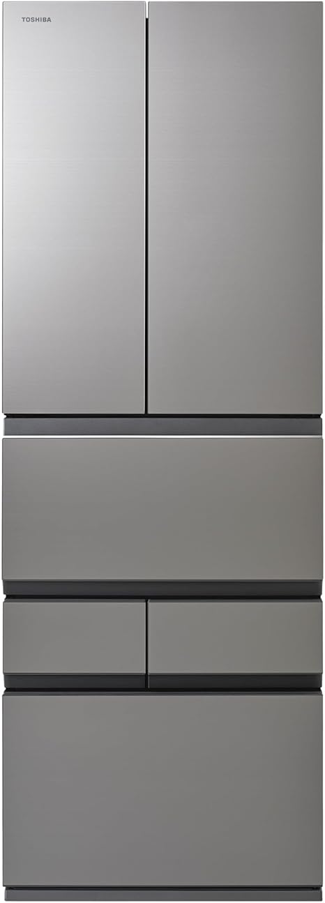 Amazon | 東芝 冷蔵庫 幅65.0㎝ 508L フレンチドア GR-W510FZ(ZH) アッシュグレージュ 6ドアタイプ 野菜室がまんなか 無線LAN タッチオープンドア 2024年モデル マジック大容量 | 東芝(TOSHIBA) | 冷蔵庫 通販