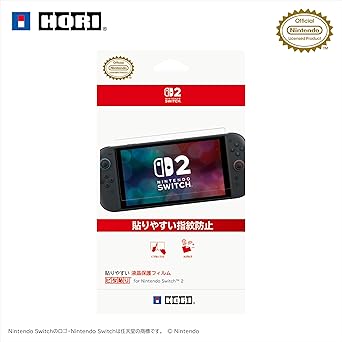 Amazon.co.jp: 【任天堂ライセンス商品】貼りやすい 液晶保護フィルム“ピタ貼り” for Nintendo Switch™ 2【Switch2専用】 : ゲーム