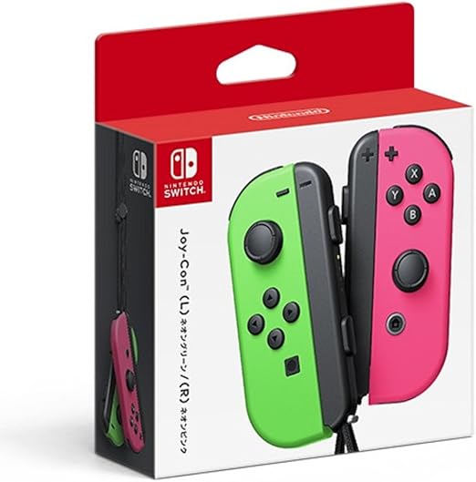 Amazon.co.jp: 【任天堂純正品】Joy-Con (L) ネオングリーン/ (R) ネオンピンク : ゲーム