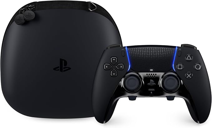 Amazon.co.jp: 【純正品】DualSense Edge ワイヤレスコントローラー ミッドナイト ブラック(CFI-ZCP1J01) : ゲーム