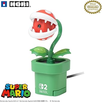 Amazon.co.jp: 【任天堂ライセンス商品】USBカメラ パックンフラワー for Nintendo Switch™ 2【Switch2専用】 : パソコン・周辺機器