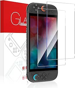 Amazon.co.jp: [Switch 2 モデル対応] Oldstar Switch 2 用 ガラスフィルム 2枚入り 画面 保護フィルム 2025強化ガラス 高硬度9H 日本硝子素材 指紋防止 耐衝撃 飛散防止 2.5Dラウンドエッジ加工 気泡ゼロ 自動吸着 : 家電＆カメラ