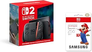 Amazon.co.jp: Nintendo Switch 2(日本語・国内専用)+【任天堂ライセンス商品】Samsung microSD Express Card 256GB for Nintendo Switch 2 : ゲーム